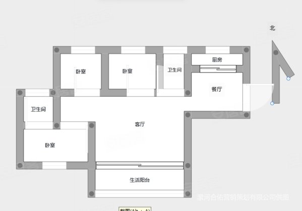 亚泰名仕公馆3室2厅2卫122㎡南北82万