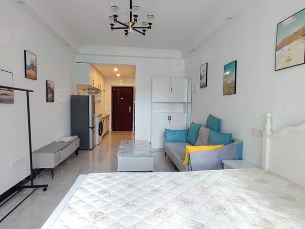 昆明五华高新区融创春风十里海豚湾吾悦广场旁 海豚湾公寓整租一室