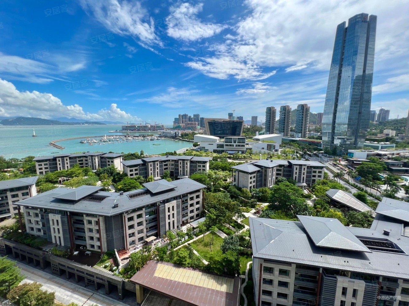 前后300平私家花园双玺花园特殊户型叠加别墅首茨出售