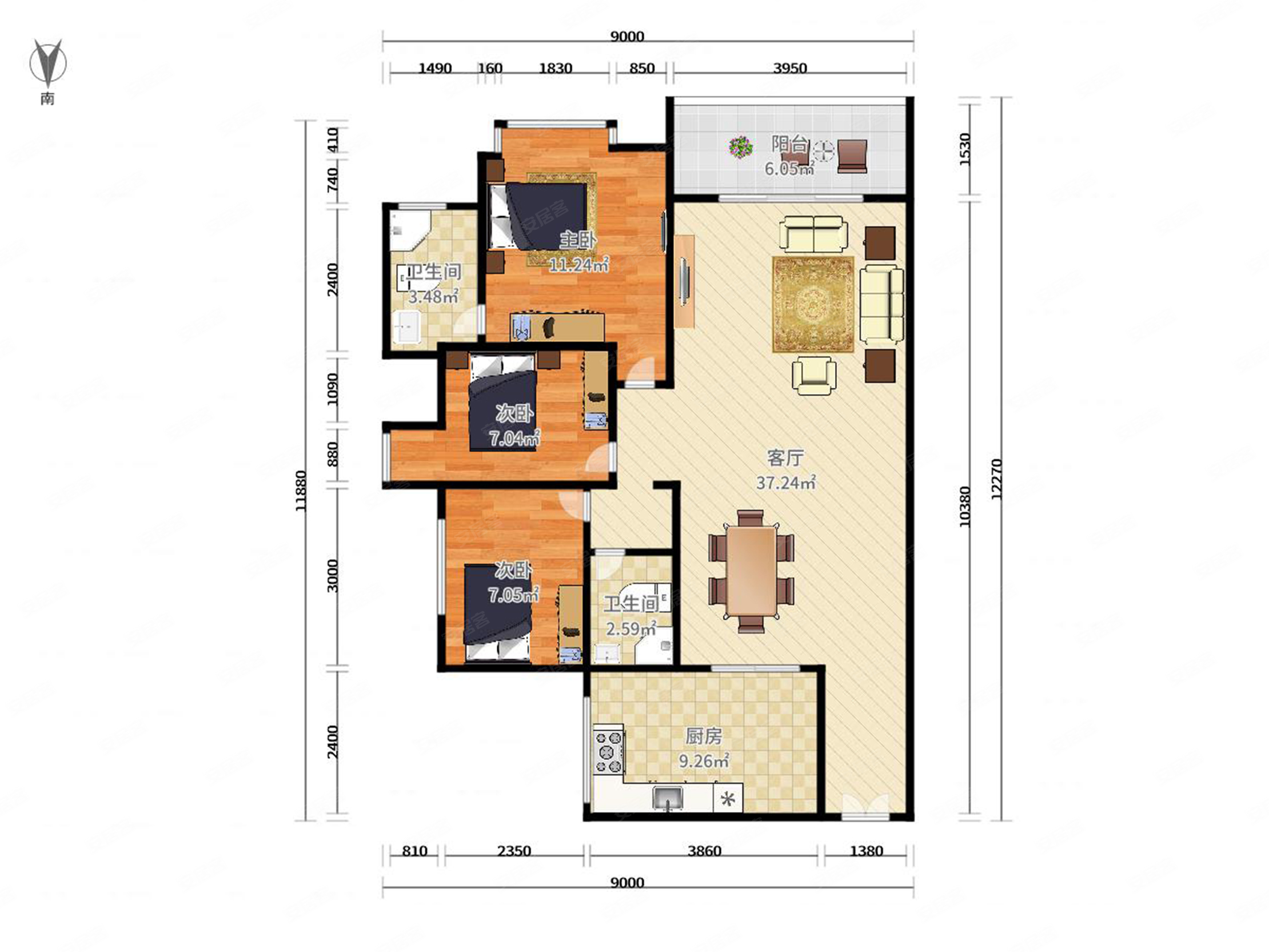 中信凯旋城四期