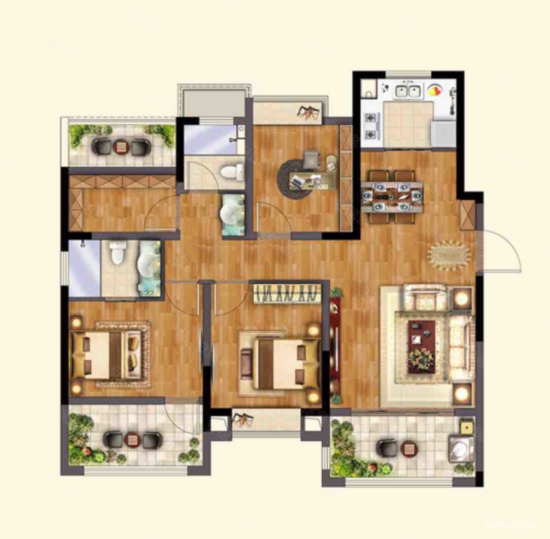 弘阳昕悦府单价6字头全小区