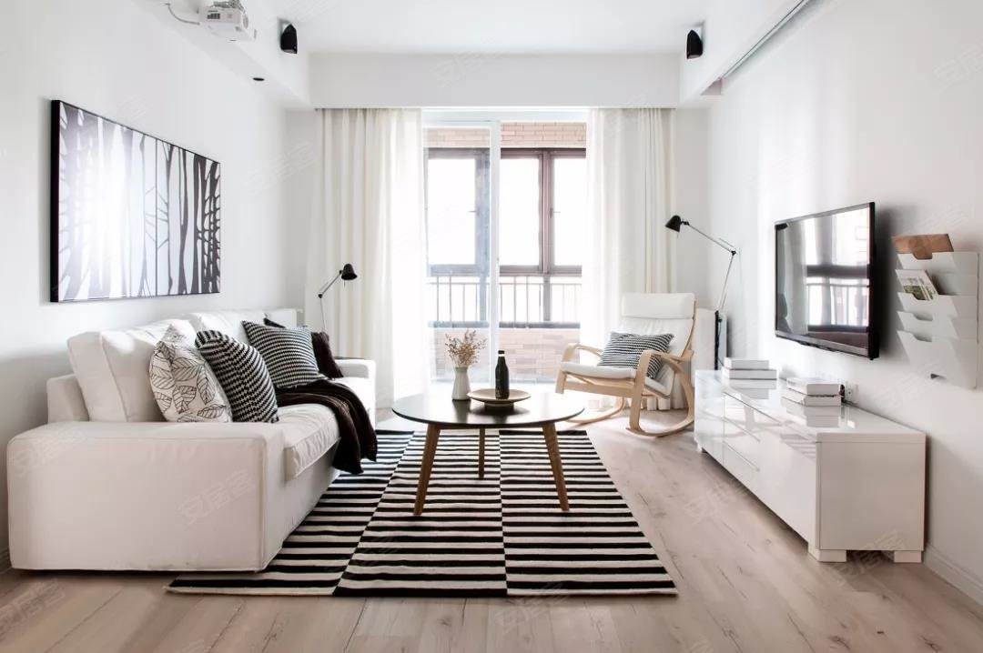 90平简约风格装修让人羡慕的极简主义生活