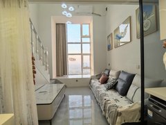 鹤壁淇滨朝歌里恒大名都公寓一室一厅两卫上下复试配套齐全月租1400元出租房源真实图片