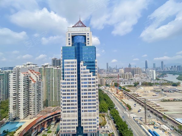 深圳福田皇岗深港1号皇御苑四期 单间大阳台 高层通风采光好 新干净