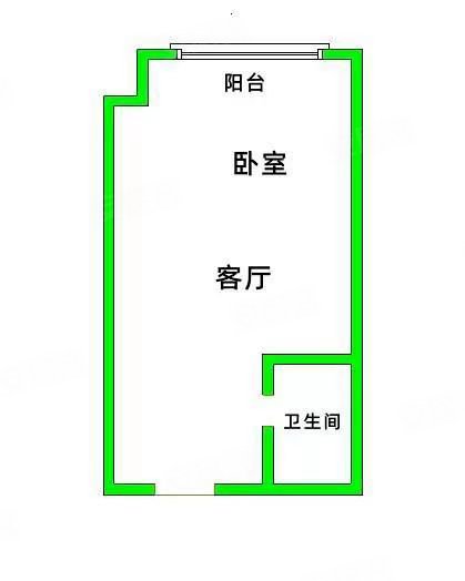 华山公寓  南向 商住两用 带双气 紧邻耀泽 华山 中心