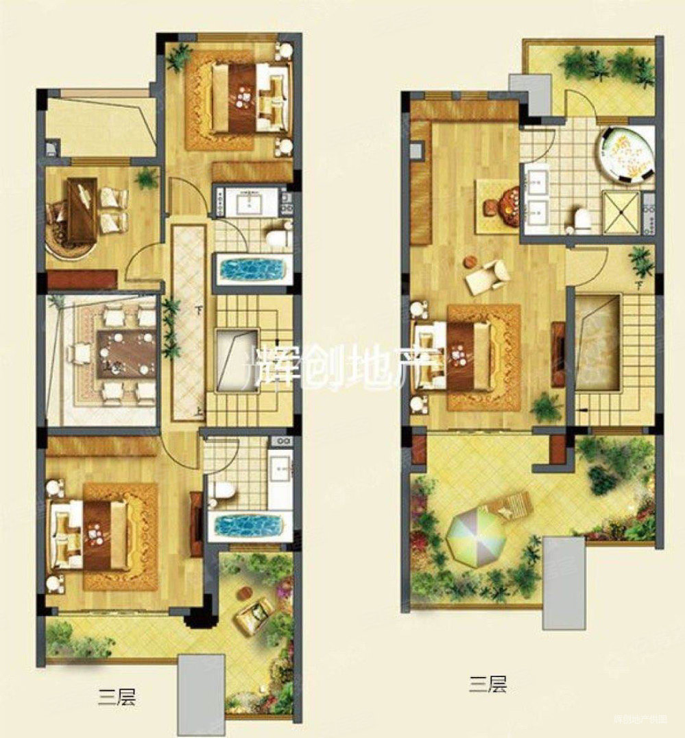 望府春和园(别墅)5室2厅4卫398㎡南北698万