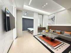 金华东阳东阳市中心中山路 博大附近 豪华单间 一室一厅均有 全屋中央空调带地暖出租房源真实图片