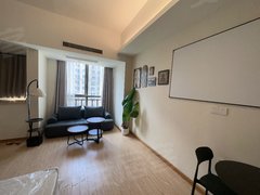 绍兴诸暨诸暨市区万风新天地对面星广场一室一厅中古风精装修家具家电齐全停车方便出租房源真实图片