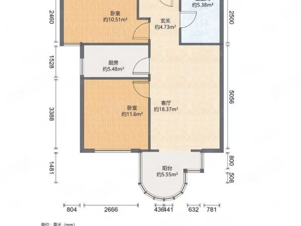 天津河西尖山路津铁泽苑津铁泽苑 2室1厅1卫
