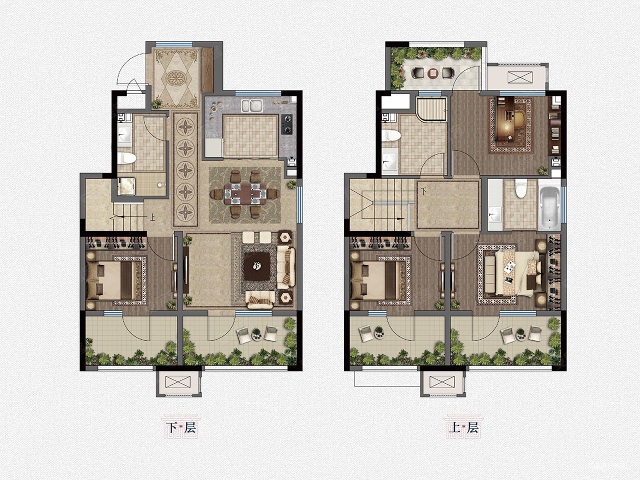 滇池边可观西山美景的精装跃层房业主诚售