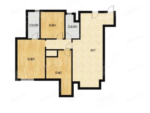 徐州泉山风华园美的金科云筑新出老矿大 34中 美的云筑暖气房 绿地理想城 精装设施齐全出租房源真实图片