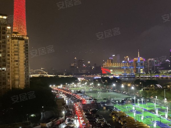 【多图】珠江帝景苑,广州塔租房,珠江帝景苑 一线江景四房首租 望广州