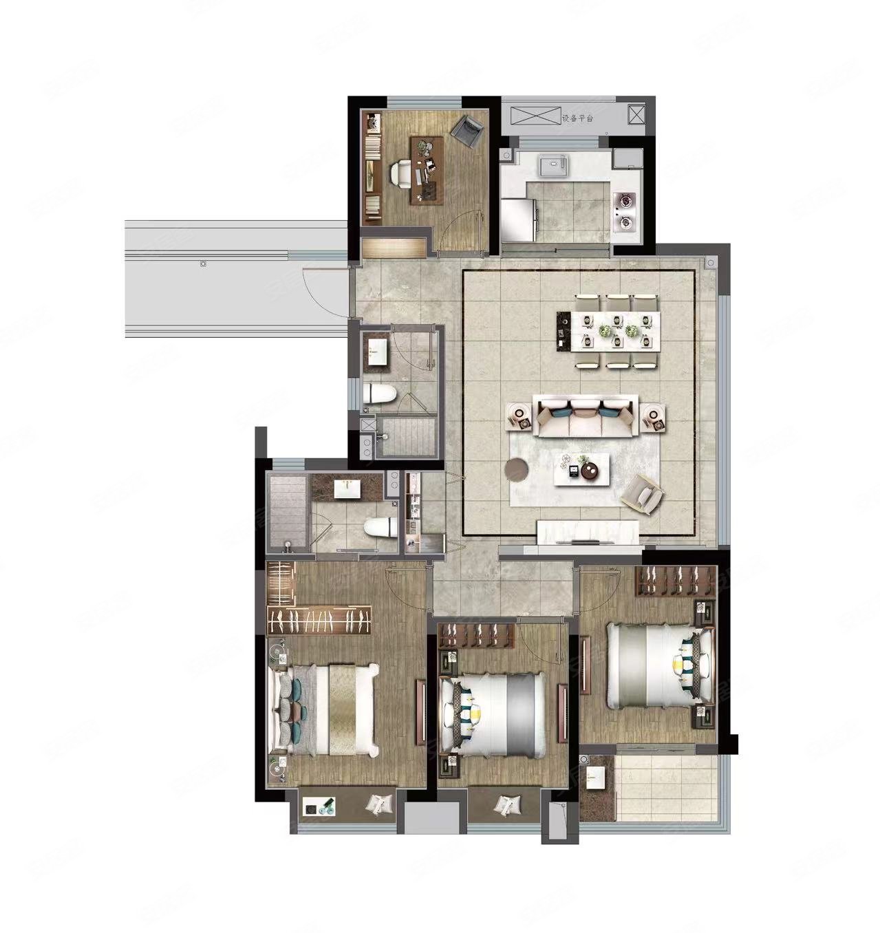 海曙芯江景房丨保利江上印丨一手精装现房丨开发商直售