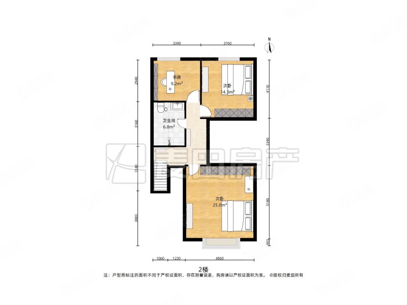 燕西台(别墅)4室2厅4卫328.91㎡南北2580万