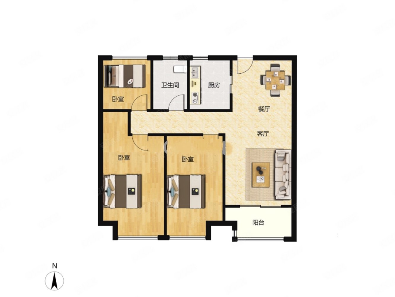 九龙仓繁华里 有电梯 买90送100多平方面积