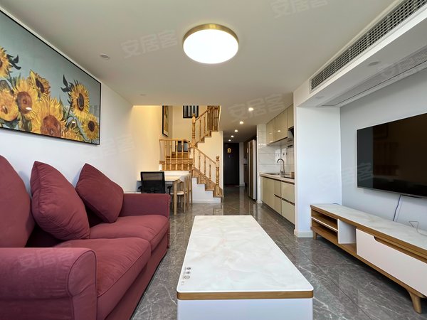 上海青浦朱家角万达茂(商住楼)青浦万达茂,精装loft复式公寓,高区朝南