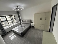 亳州谯城北万达万达龙悦湾一室小公寓大飘窗采光好全新家具家电拎包入住可月付出租房源真实图片