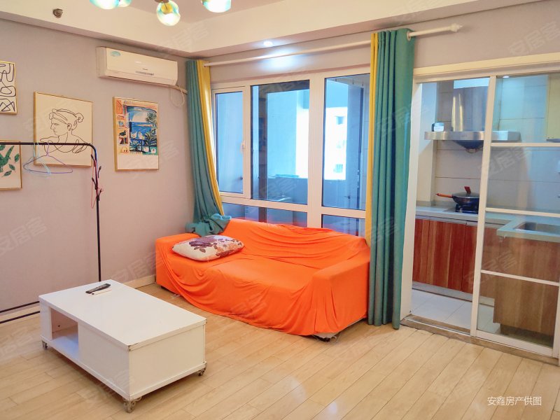 万达公寓(江北)1室1厅1卫53㎡南北47万