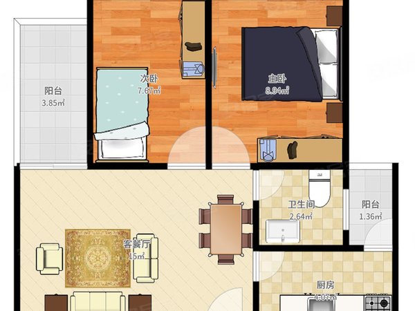 深圳福田莲花北莲丰雅苑暑假工福利 首月七折优惠 豪华酒店式装修