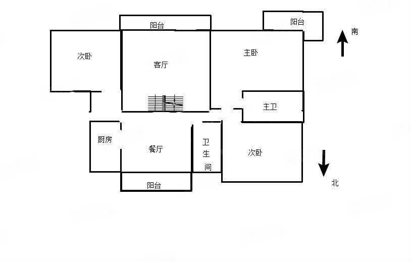 书香门第(五华)3室2厅2卫141.72㎡南北143万