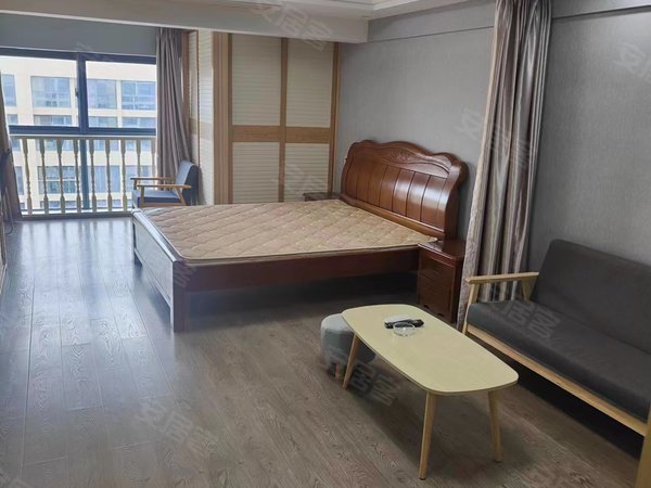 杭州富阳富春乐汇城精装单身公寓出租 朝南 配置齐全 拎包入住 看房有