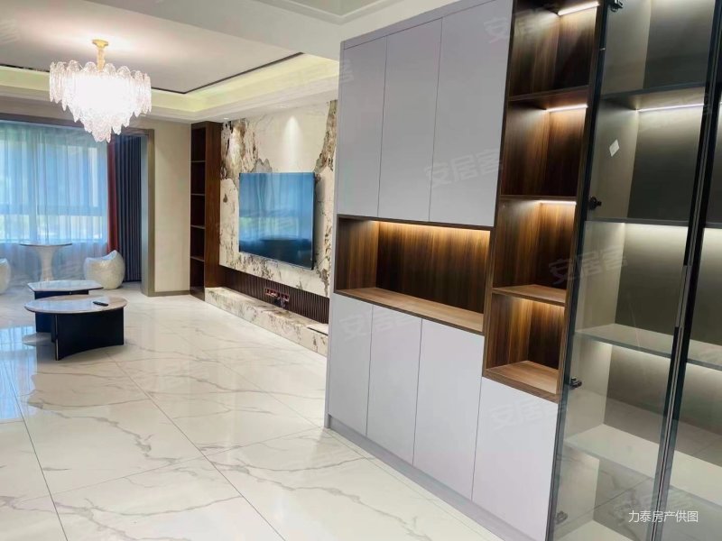 光明领御137平全新装修388万,中央空调,老木匠全屋定制