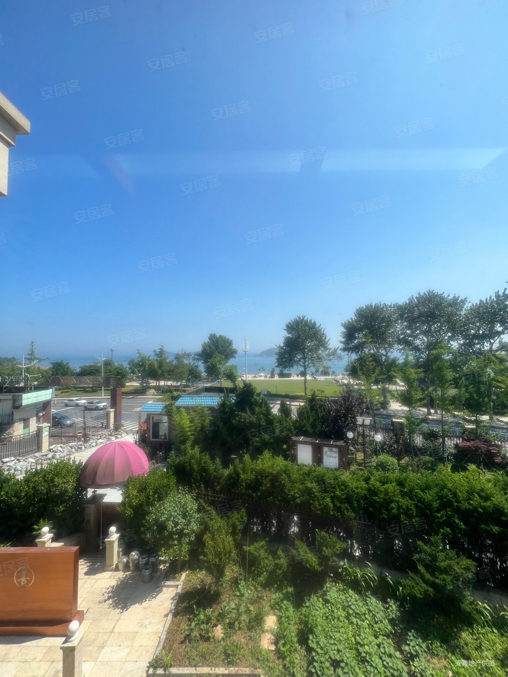 大连中山区付家庄旁独栋一线海景别墅带院停车场