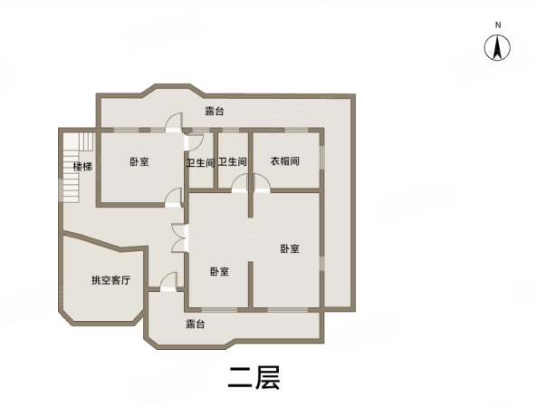 阳光瑞绣园5室3厅3卫268㎡南420万