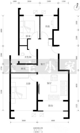 南湖春晓观澜苑3室1厅1卫108㎡南北180万