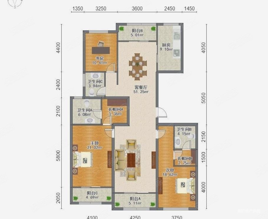 上海房产网>上海二手房>普陀二手房>长风二手房>上河湾>910_744