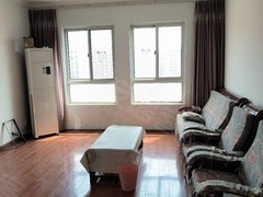 东阳横店新时代玫瑰新城 带车位 简单装修 边套 大阳台出租房源真实图片