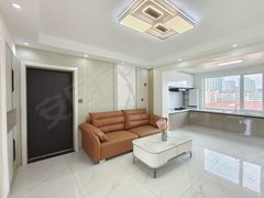 威海乳山市市区城东一区5楼90平月租1300元3室精装修未住带家具家电地暖出租房源真实图片