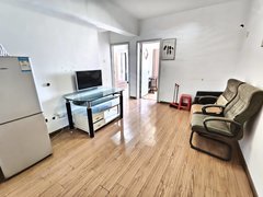 合肥蜀山安徽大学可月付！建业领翔精装两室，两室朝南带阳台，民用水电通燃气出租房源真实图片