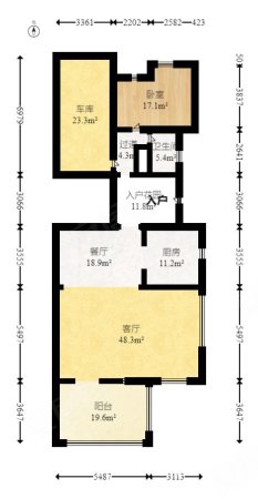 金地三千府(别墅)6室2厅3卫402㎡南北658万