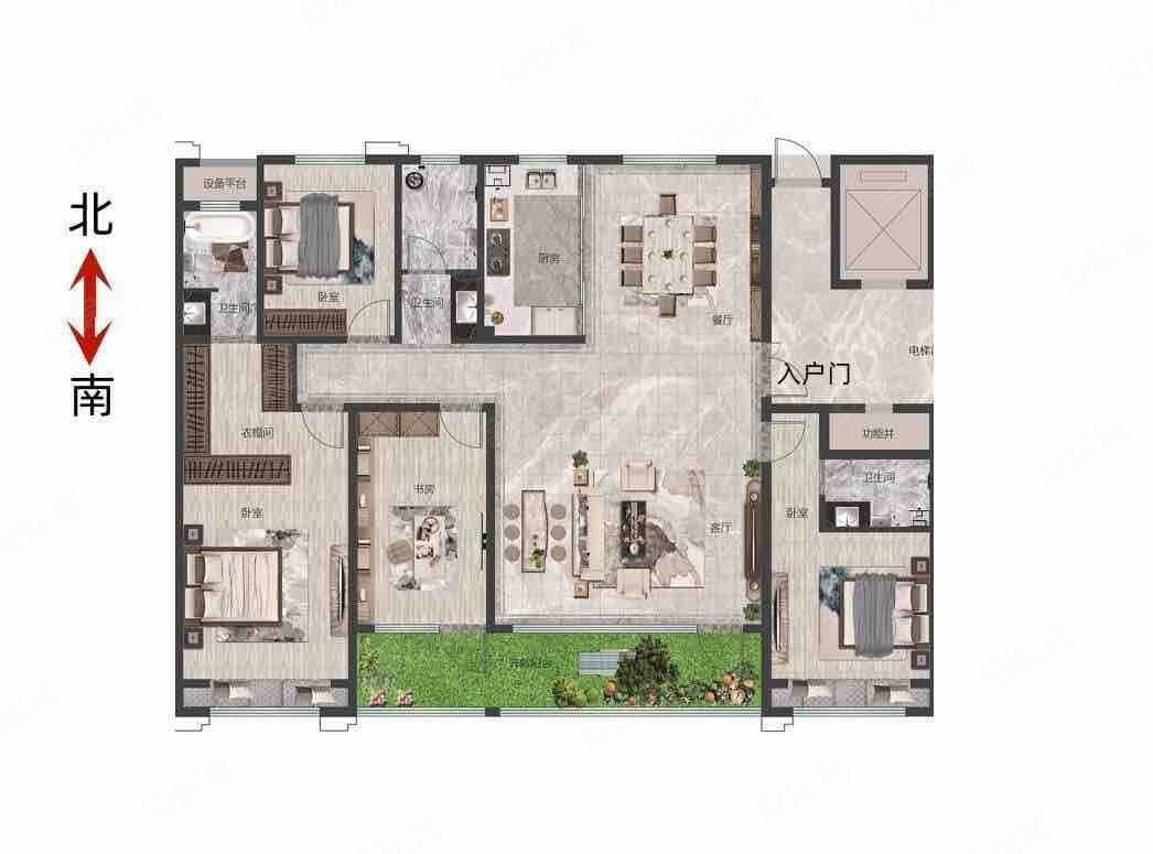 紫宸名郡未来实验东明近,恒信天悦(潍坊)二手房,139万,4室2厅,3卫,207