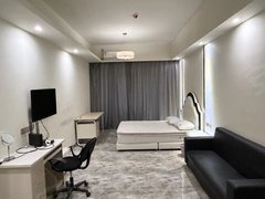 顺德龙江亚洲国际家具材料交易中心龙成国际公寓 大单间 有阳台 拎包入住出租房源真实图片