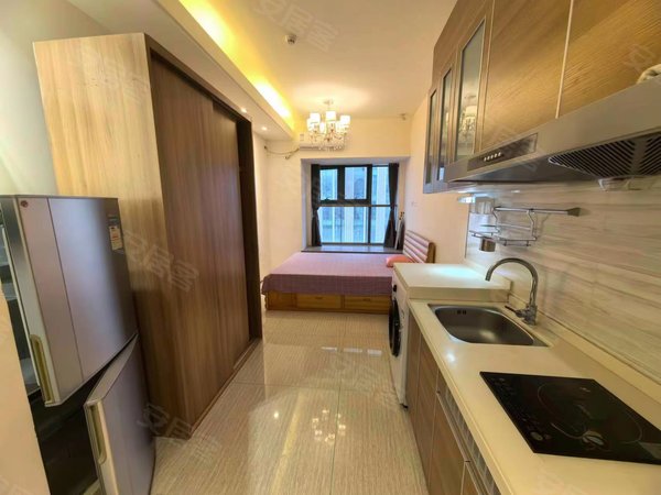 济南市中七贤恒大睿城(商住楼)恒大睿城公寓 有玥匙   电梯房  家具