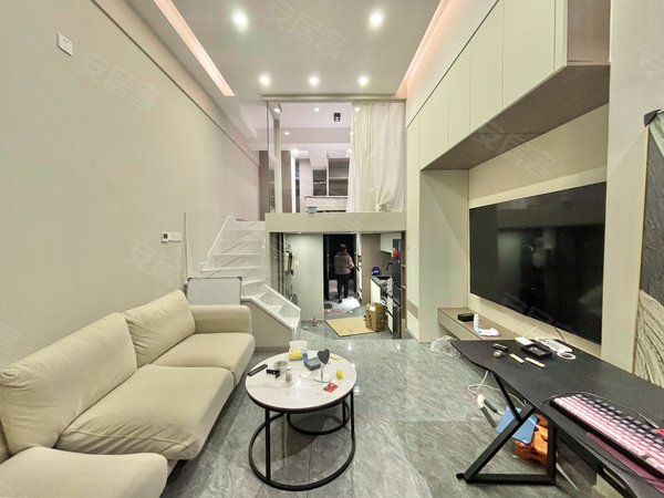 西安高新区软件园美墅押一付一 轻奢loft 美墅 科技二路 中晶广场 唐