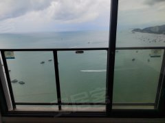 惠州惠东巽寮海世界1号楼，一线正面无遮挡看海楼下即是沙滩出租房源真实图片