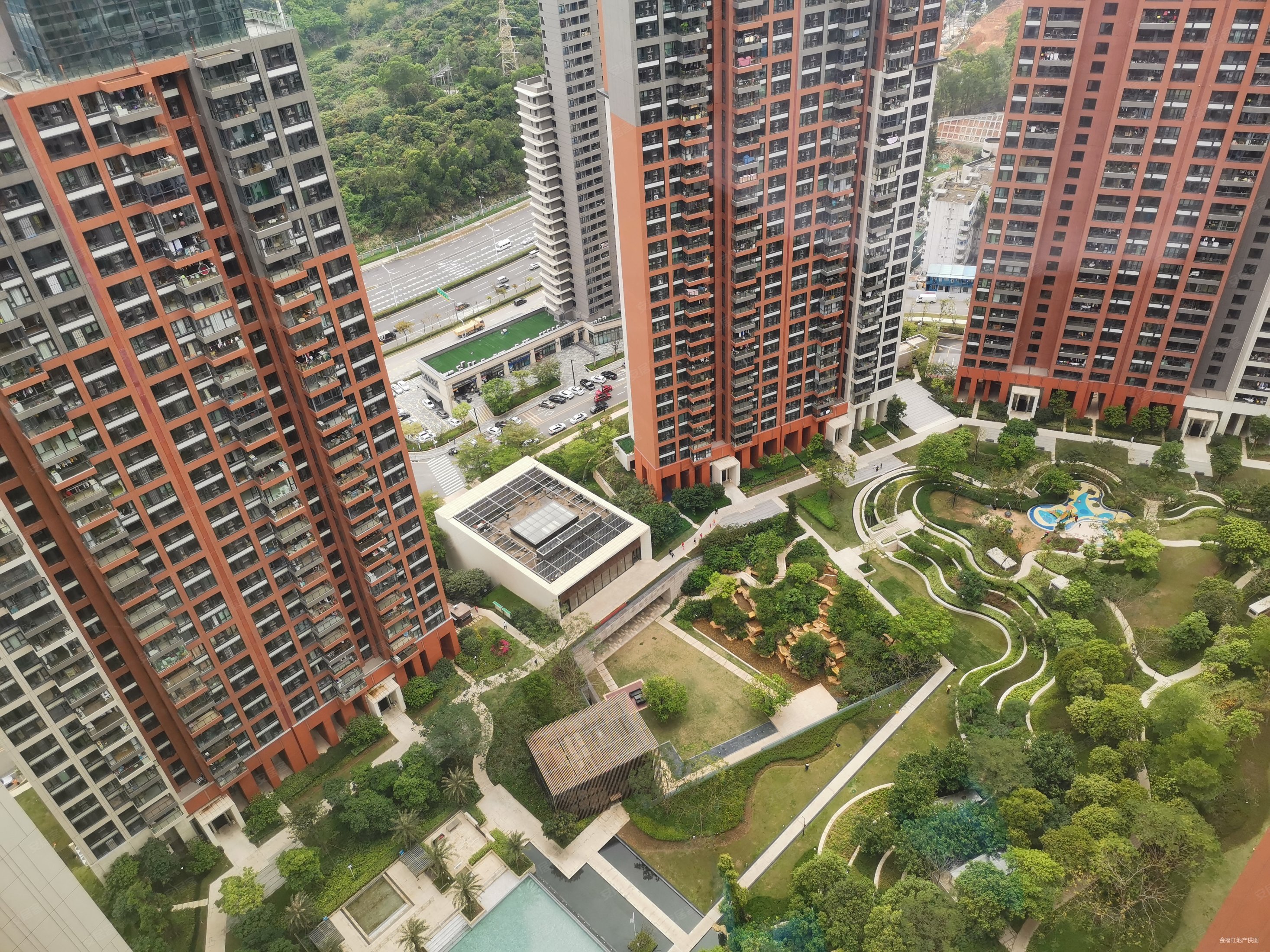 银湖蓝山次新房靠山安静景观好园林小区近地铁