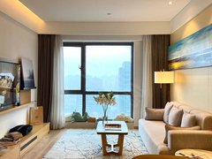 上海闵行虹桥高楼层，全景落地大窗，豪华60平两室一厅，品牌家电配套齐全！出租房源真实图片