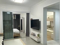 岳阳岳阳楼商业步行街八字门 新天地 巴陵壹号 美的梧桐庄园 精装 现代风 非中介出租房源真实图片