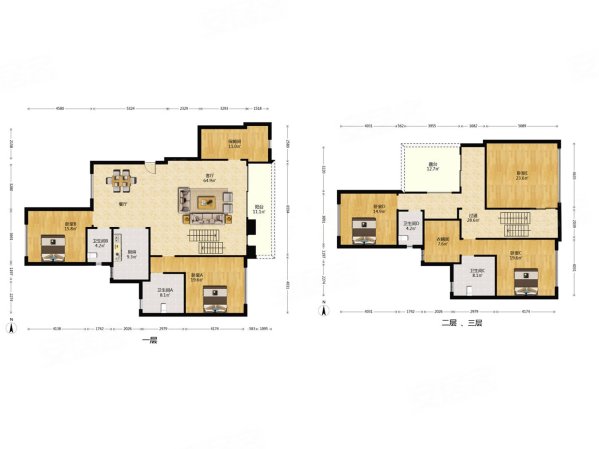 华发四季名苑6室2厅4卫278㎡东1680万