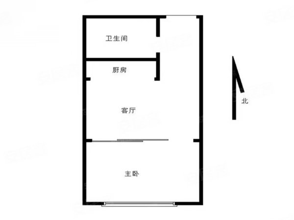 北京朝阳亚运村中灿苑整租真图实价 拒绝套路 无杂费 无中介 南北通透采光出租房源真实图片