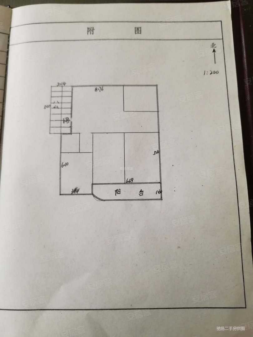 锦华苑小区3室2厅1卫120㎡南北33万