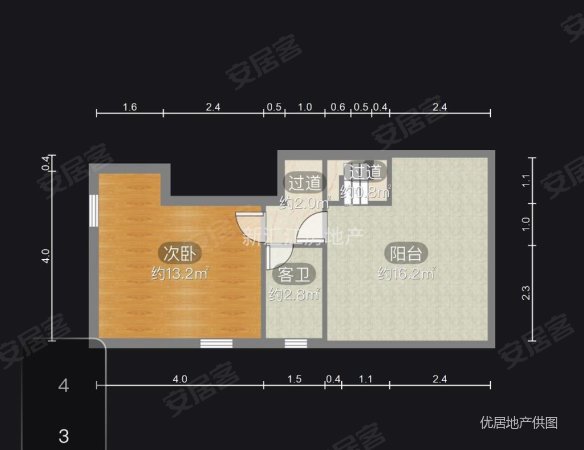 环城西路小区(番禺区)4室2厅3卫94.82㎡南北156万