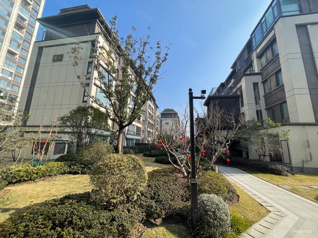 品质下叠豪墅,中式风格,小区环境优雅,叠墅中的天花板,建发云锦湾二手