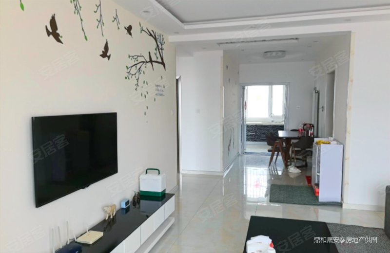 海韵园两室东西齐全采光好落地窗看房方便