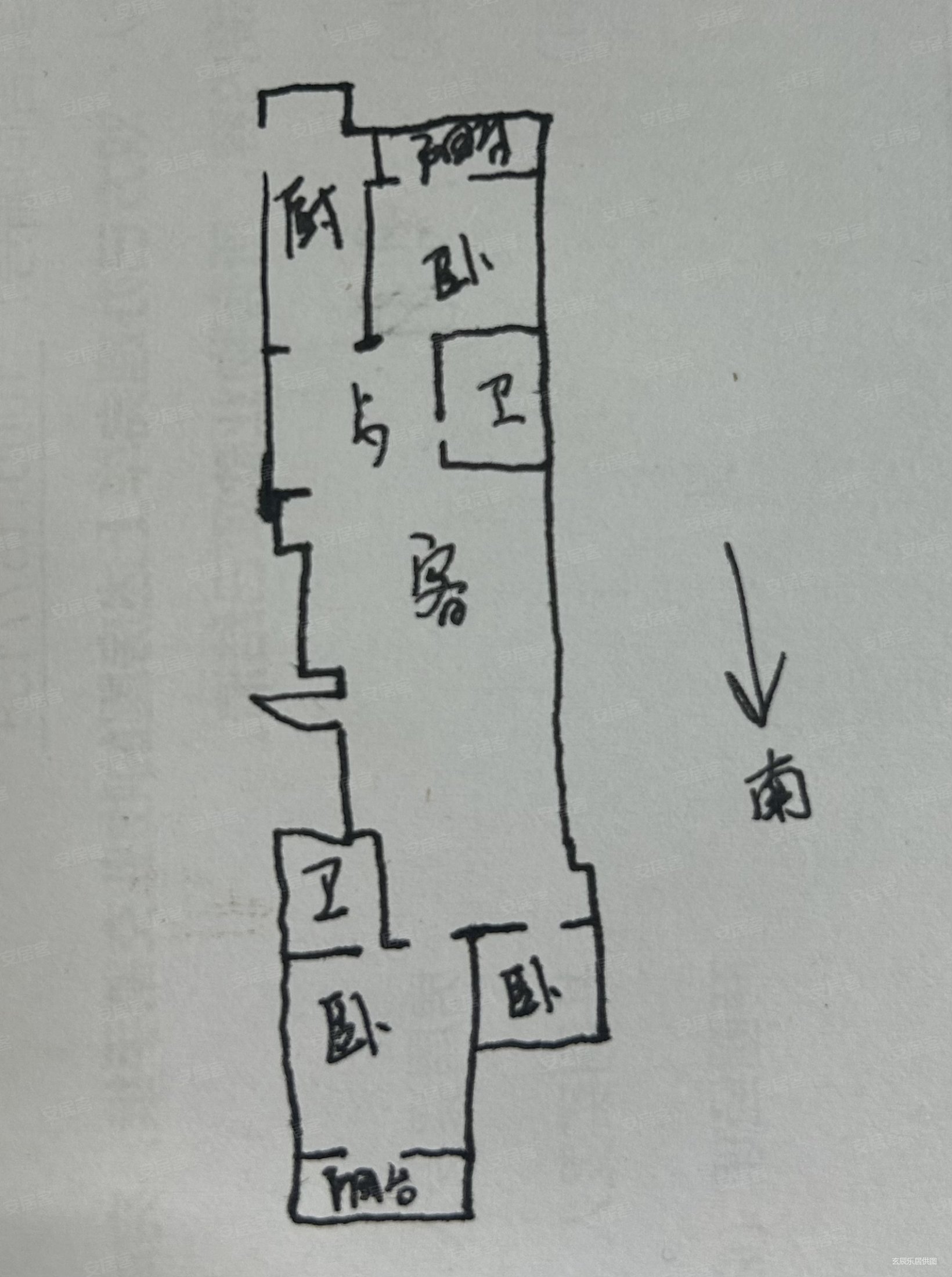 公园时代城 装修好 可贷款 南北通透 双卫格局,龙腾名邸二手房,81万