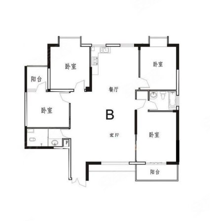 逸鸿大厦4室2厅2卫173㎡东180万